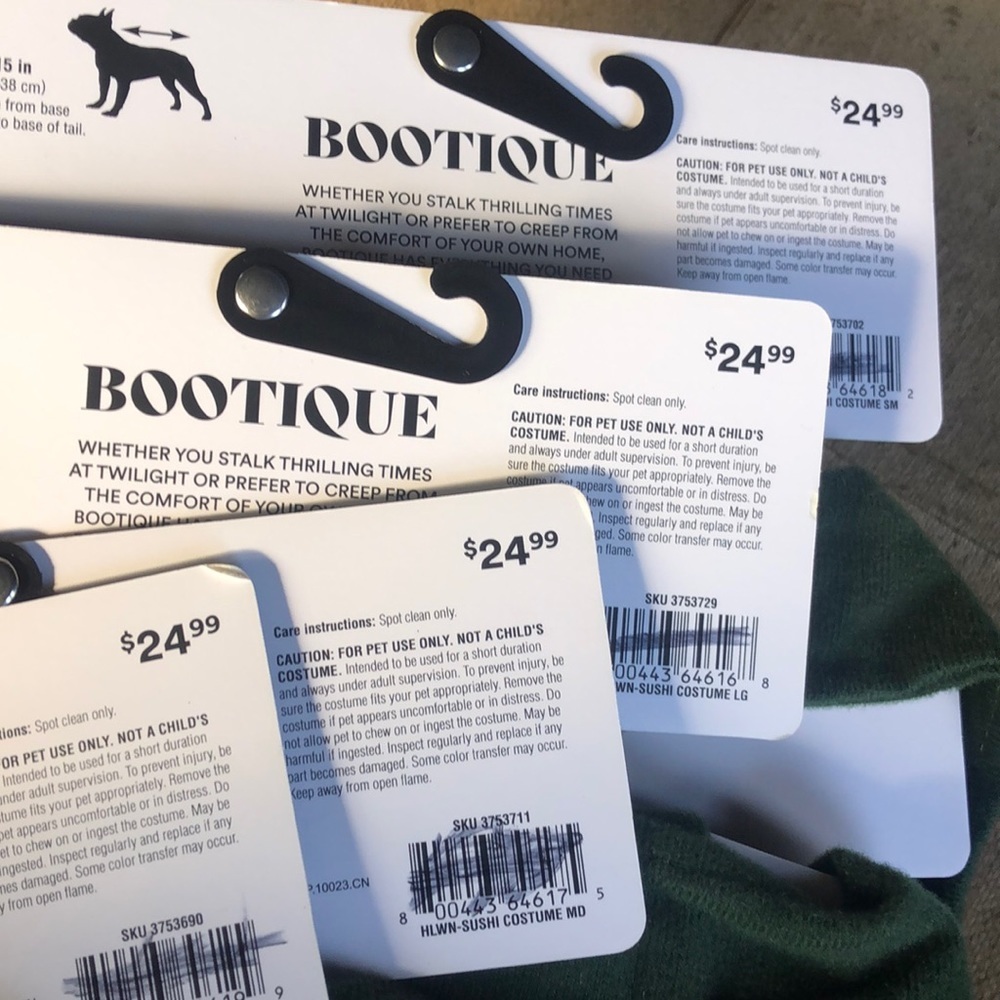 NWT Bootique Sushi dog Halloween costume - Picture 6 of 8